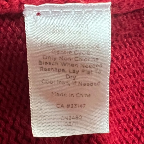 Cardigan, Full-length, Draped Collar L/XL, Talbot’s - Picture 5 of 5